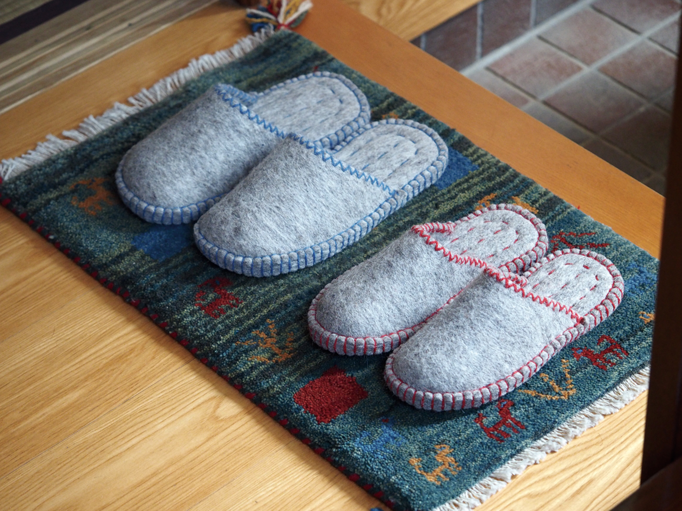 フェルトルームシューズ