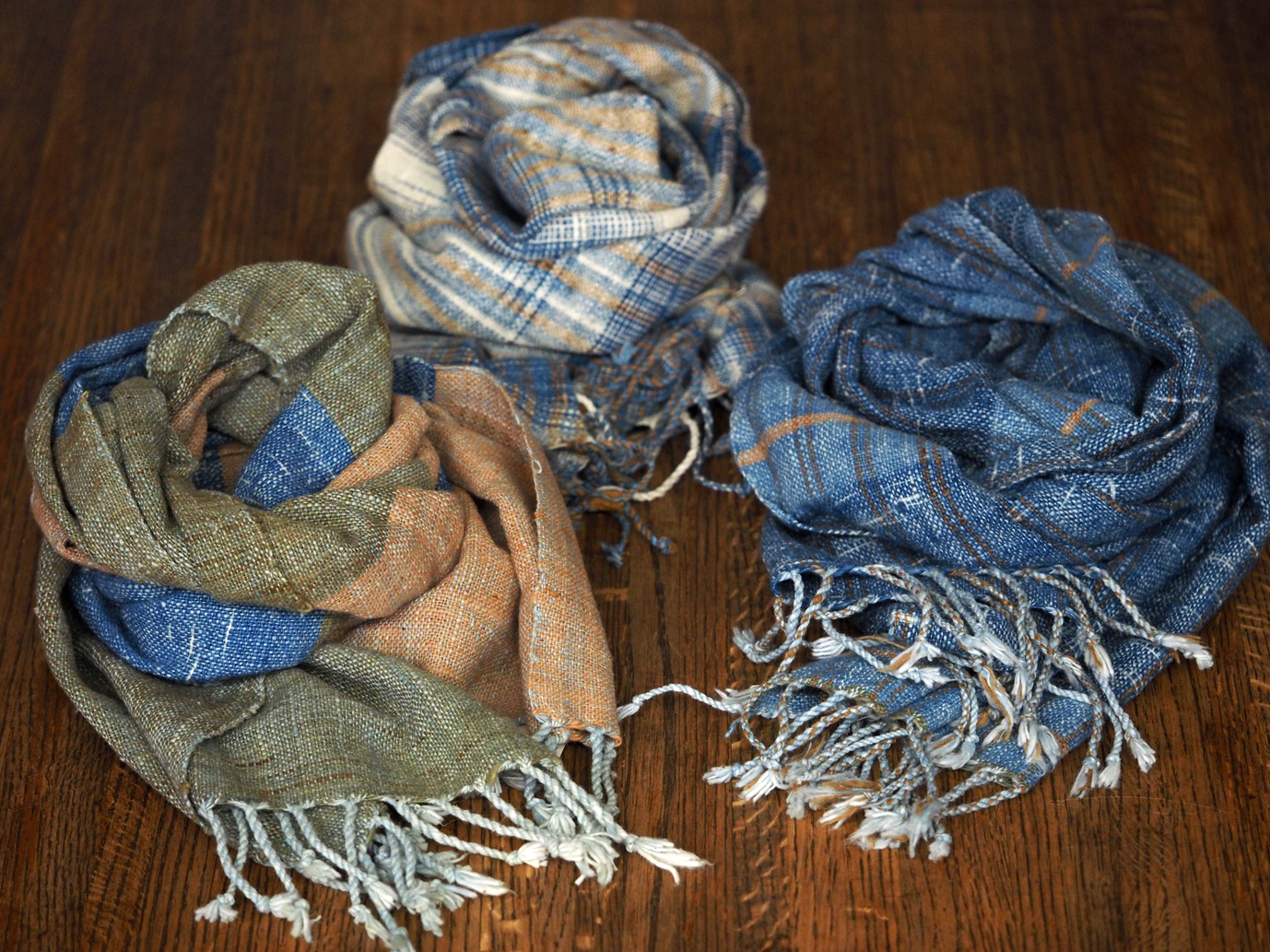 草木染ストール