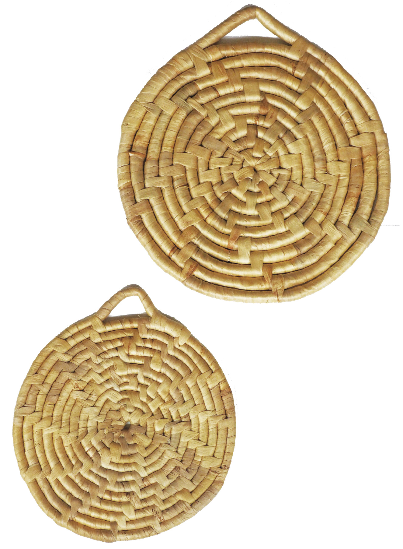 水草鍋敷き大・小