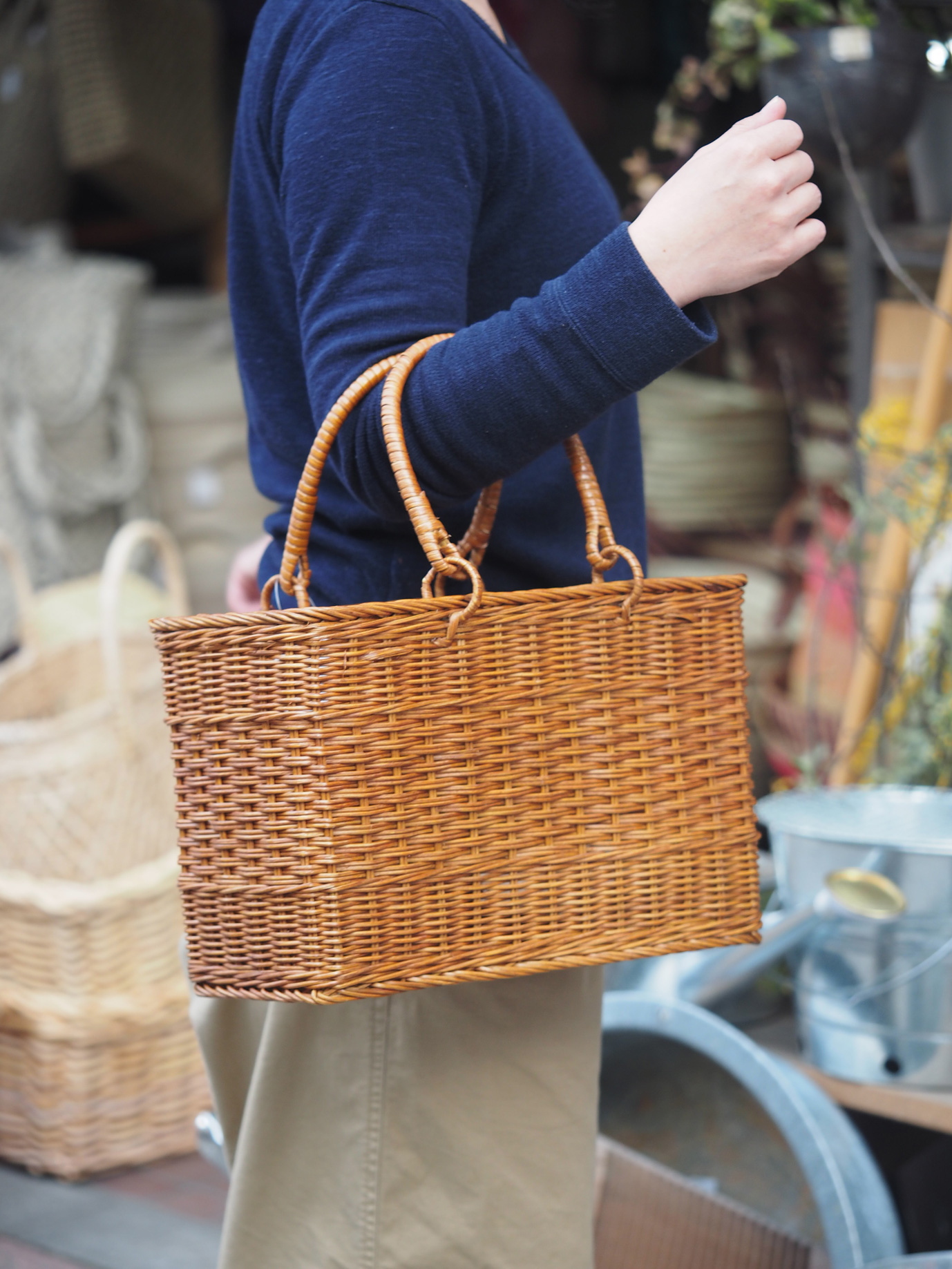 籐バスケットイメージ