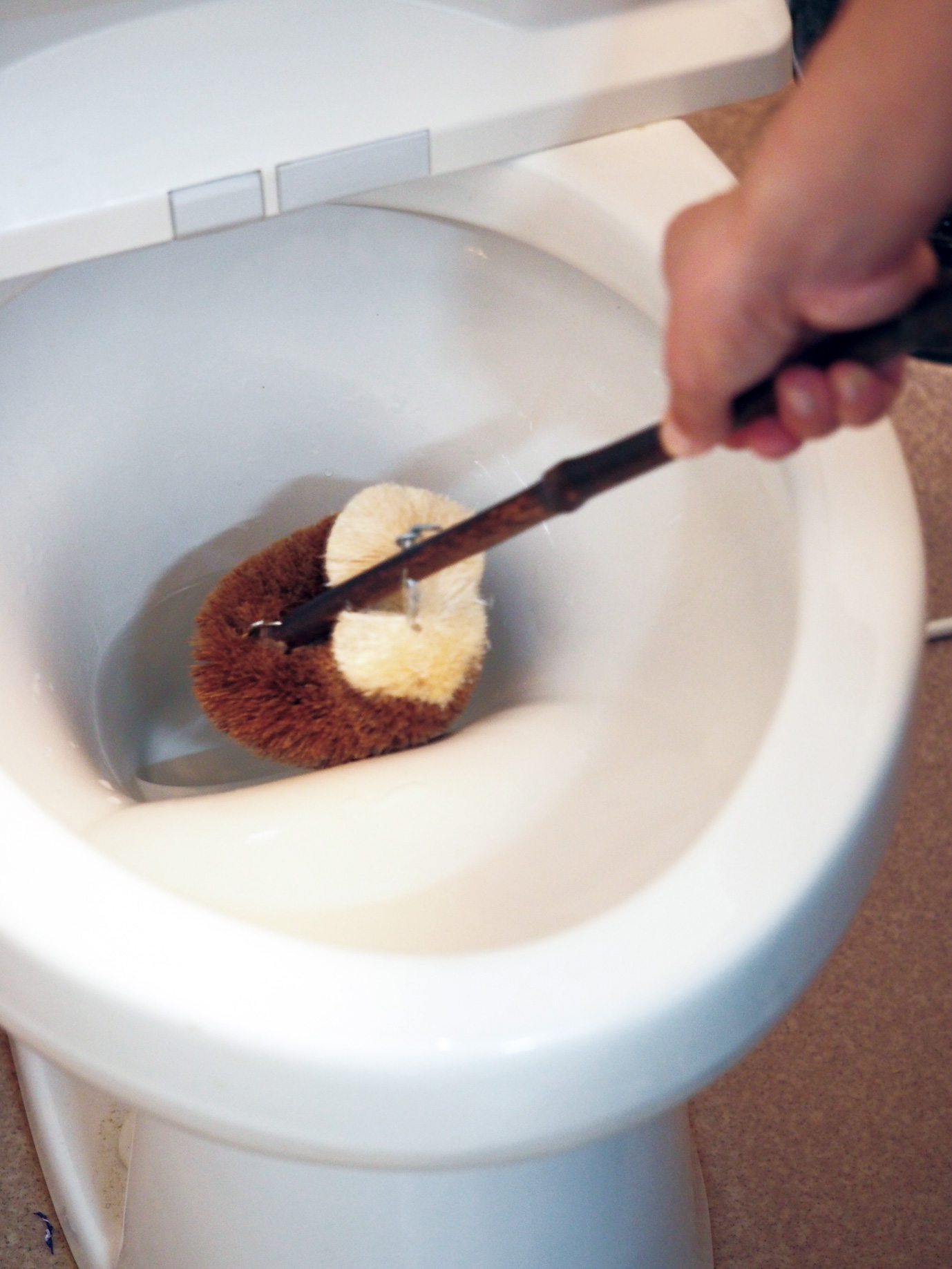 パーム柄付ブラシイメージ①