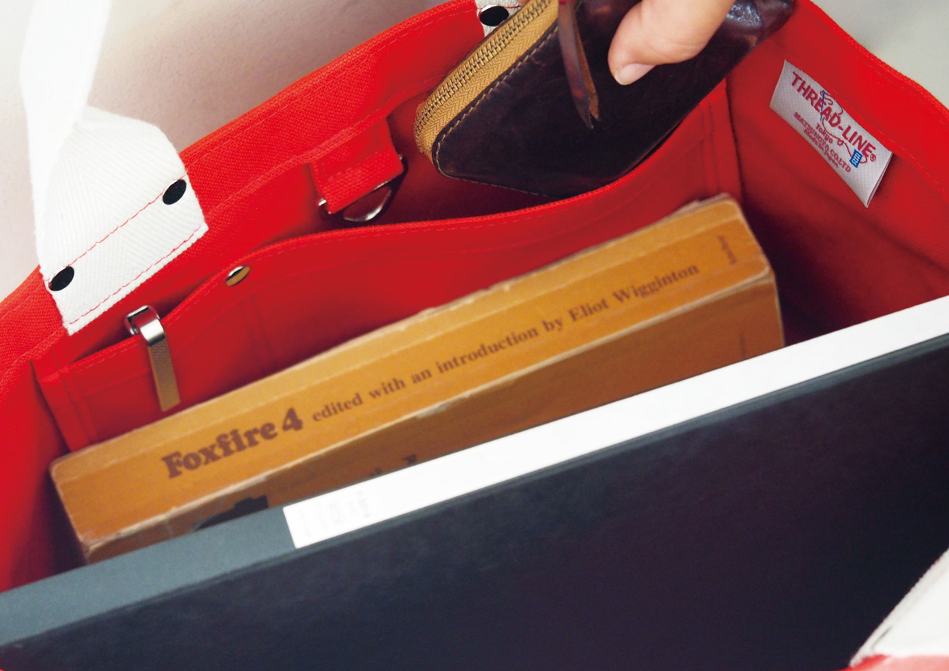 8号帆布ショッピングトート中身