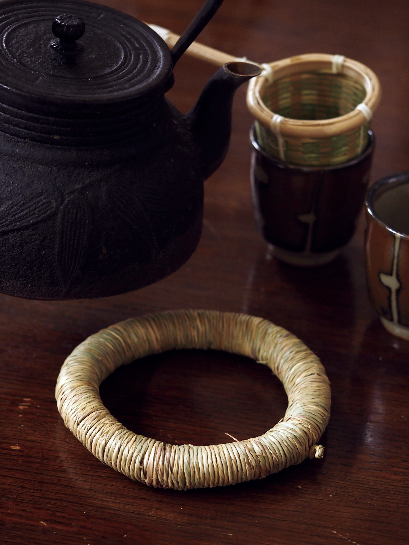 ラフィア釜敷きイメージ