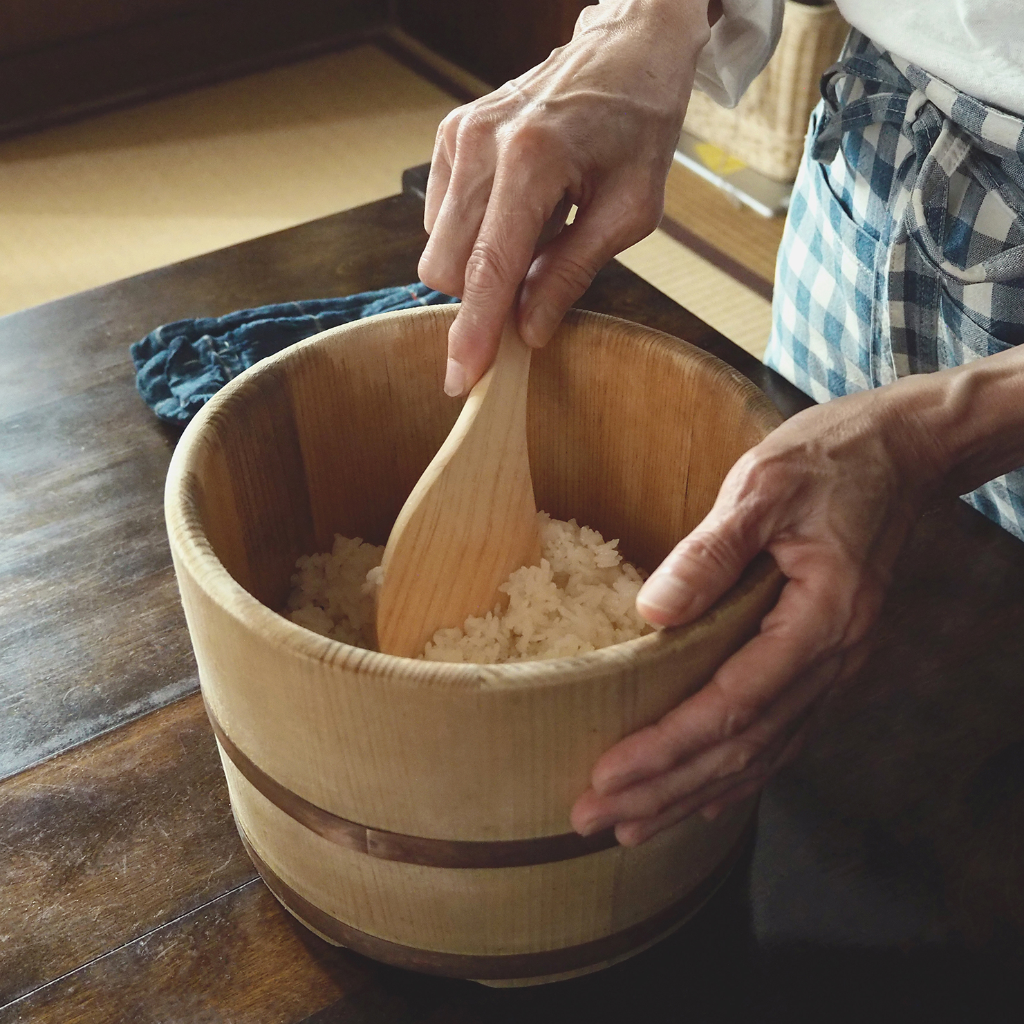 ヒノキしゃもじ