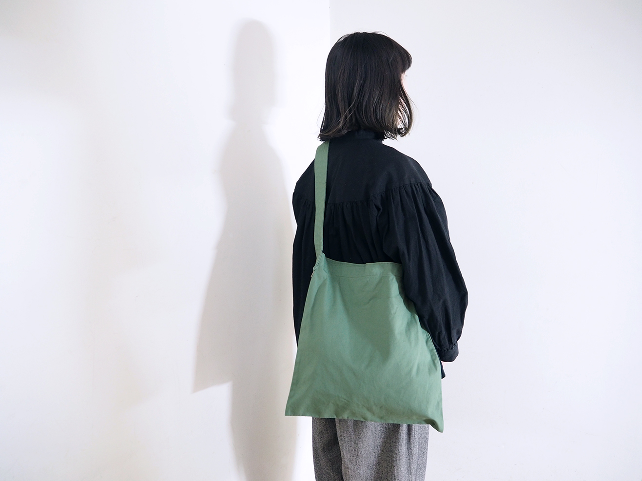 キャンバスフラットショルダー