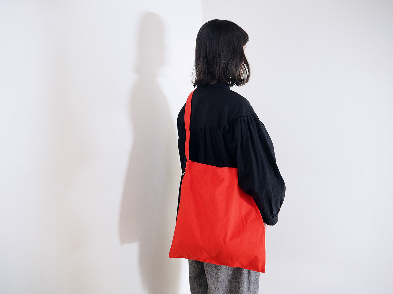 キャンバスフラットショルダー