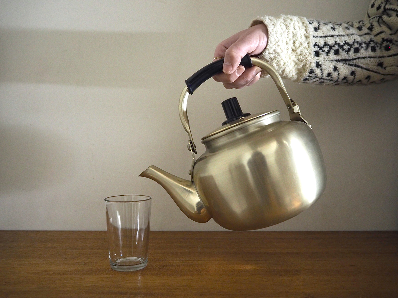 アルマイトこづちやかん2ℓ